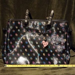Vintage Dooney & Bourke Multi Color tote